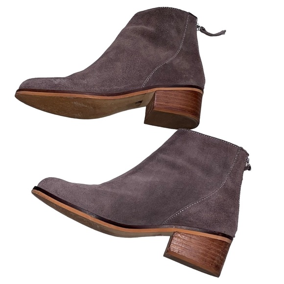 Steve Madden Women’s Gray Legally Suede Booties Boots Shoes size 7.5 - Picture 6 of 13